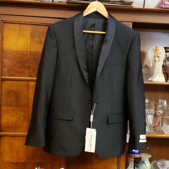 Lorenzo Bruno Italian Design 3-PC Suit Size 36S - Picture 2 of 8